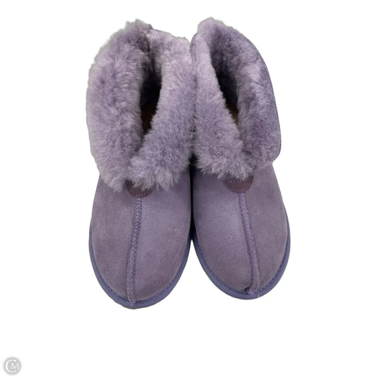 Boots Designer By Ugg In Purple, Size: 8