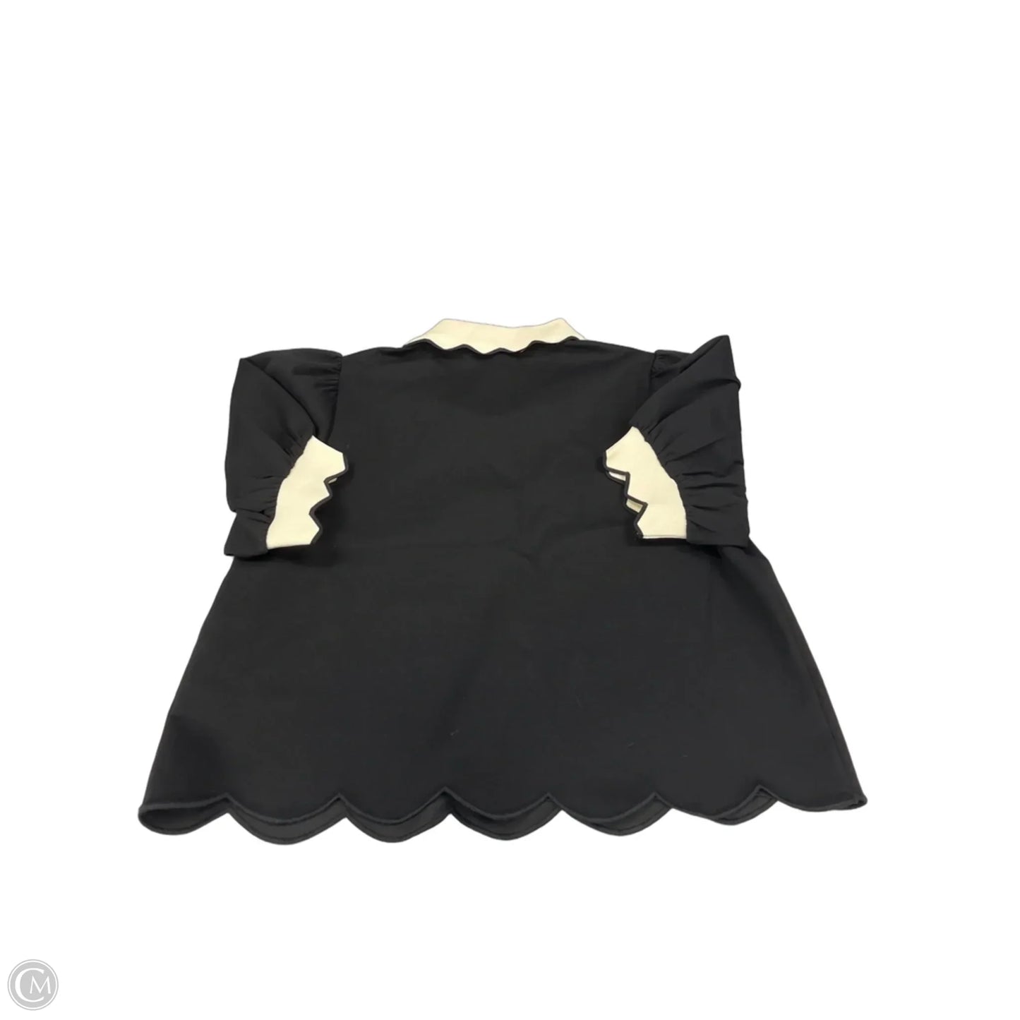 Top Short Sleeve By Entro In Black, Size: L