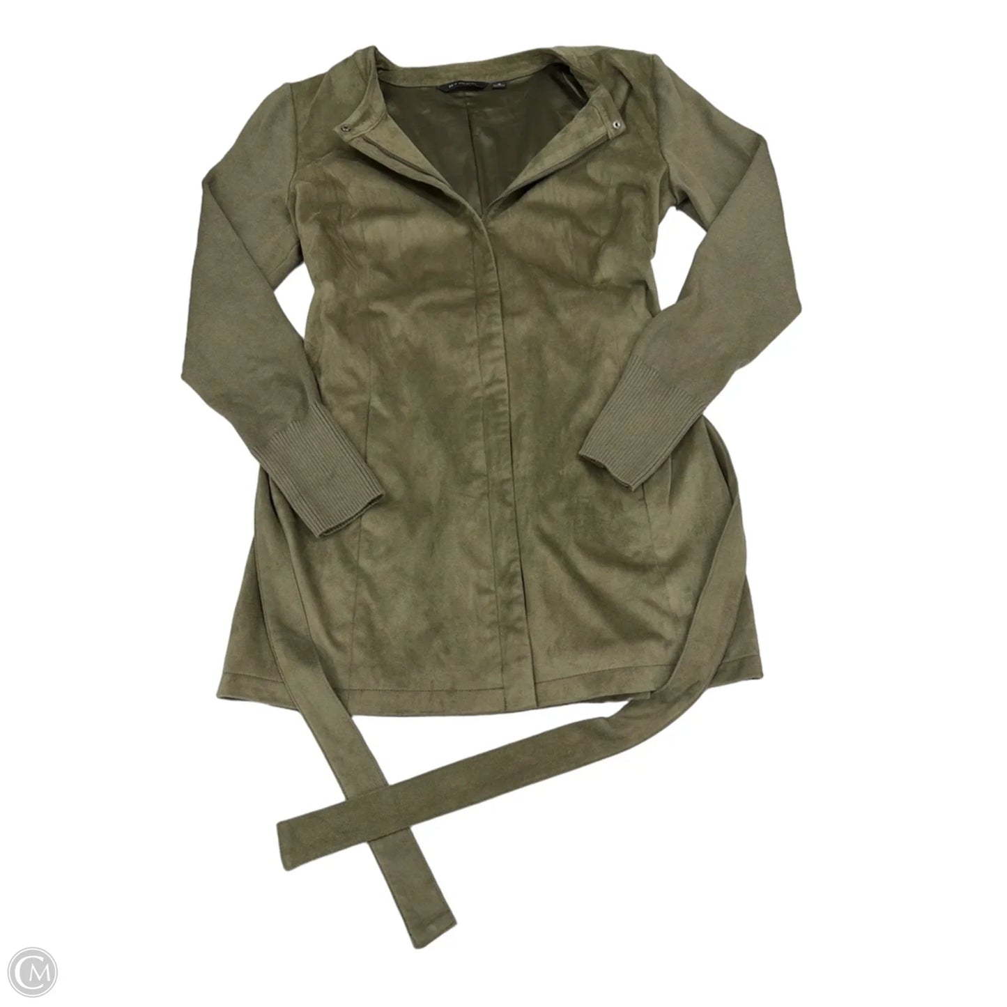 Top Long Sleeve By H For Halston In Green, Size: M