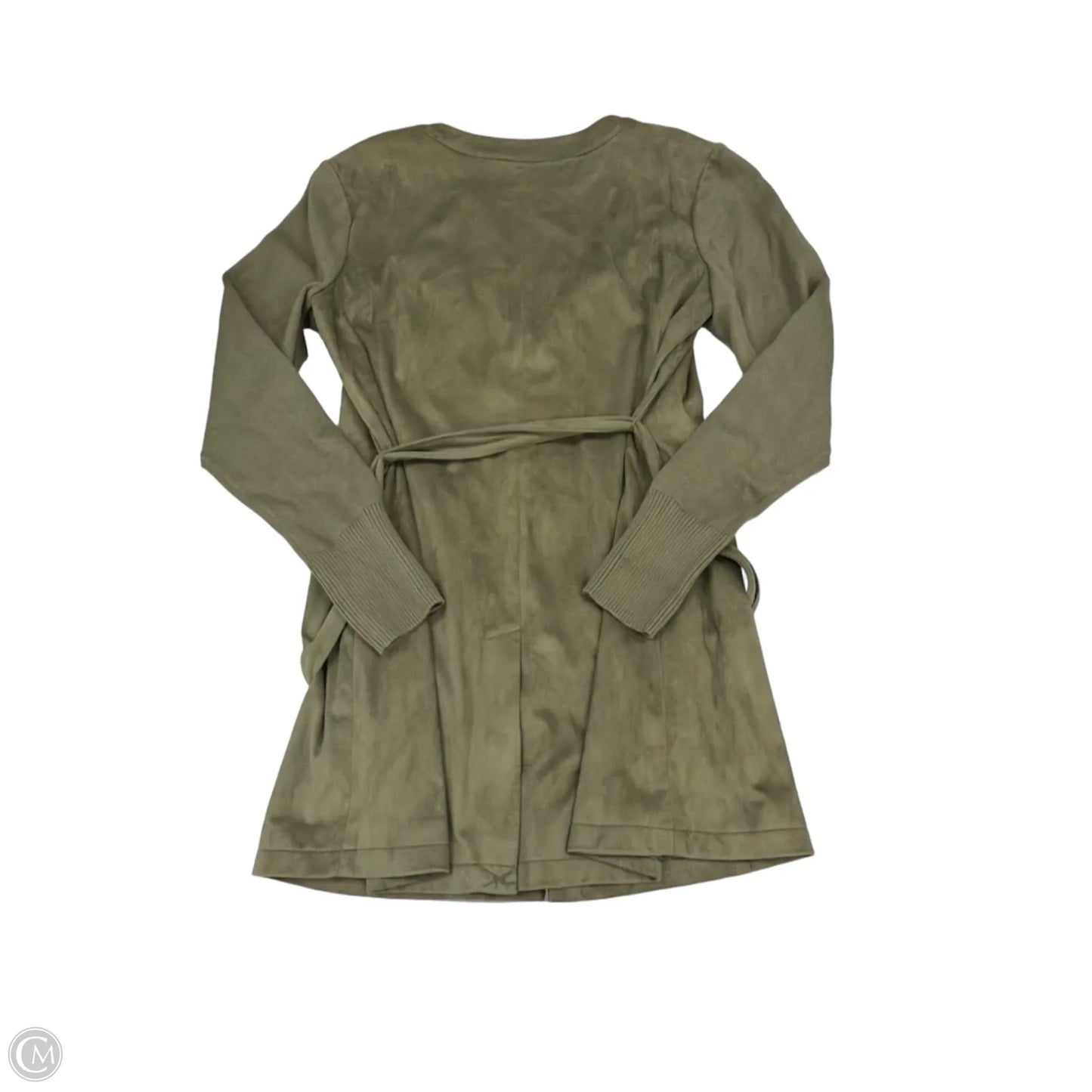 Top Long Sleeve By H For Halston In Green, Size: M