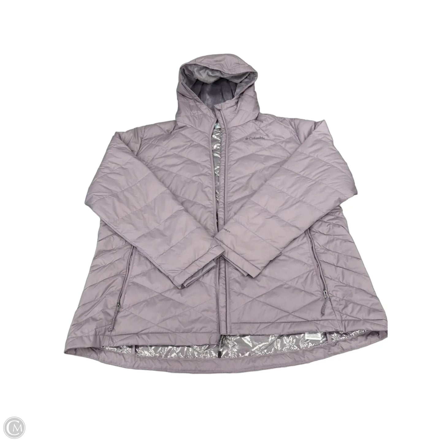 Coat Puffer & Quilted By Columbia In Purple, Size: 2x