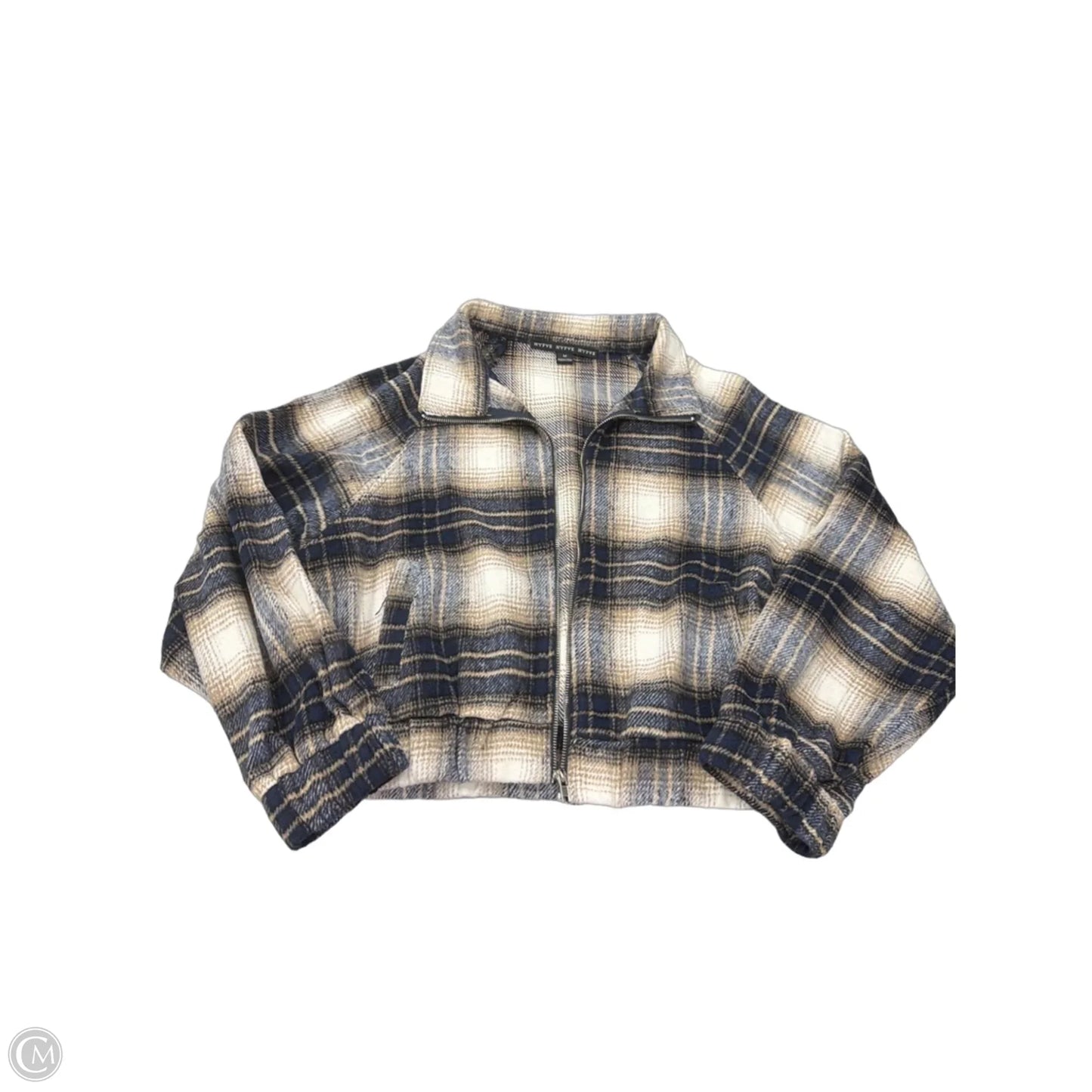 Jacket Other By Hyfve In Plaid Pattern, Size: M