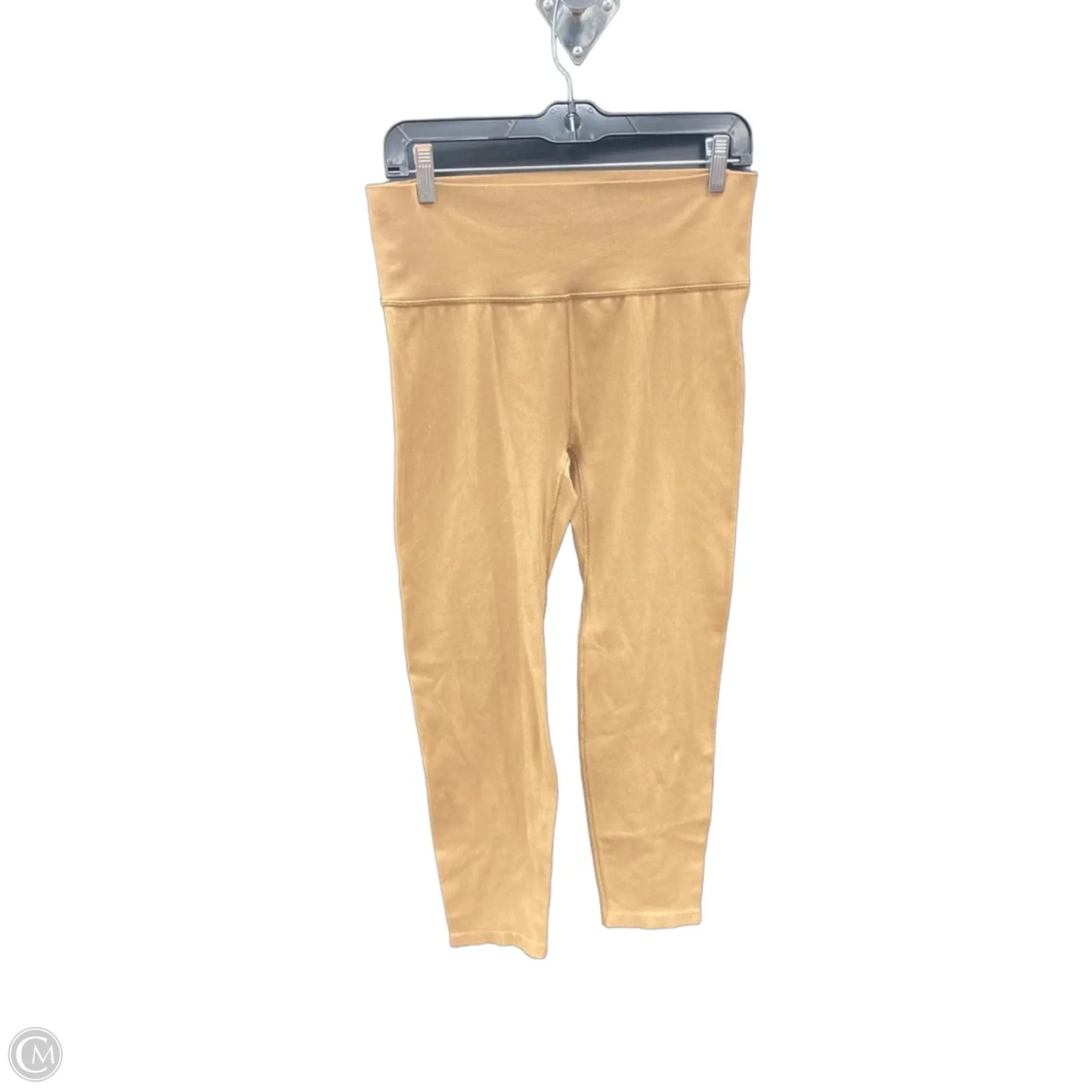 Athletic Leggings By Dsg Outerwear In Tan, Size: L