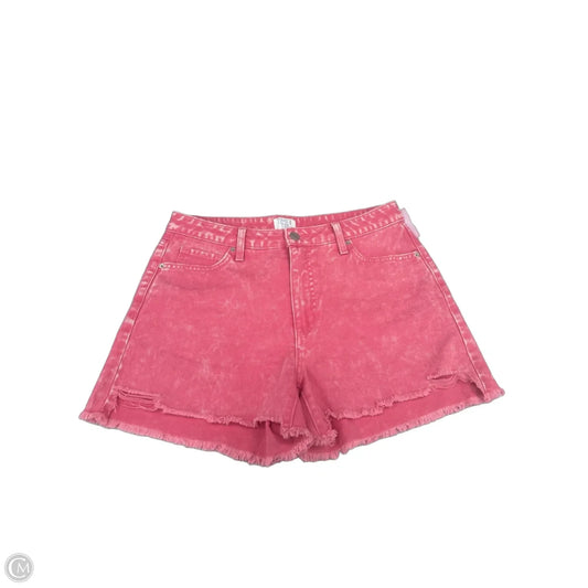 Shorts By Time And Tru In Pink Denim, Size: 8