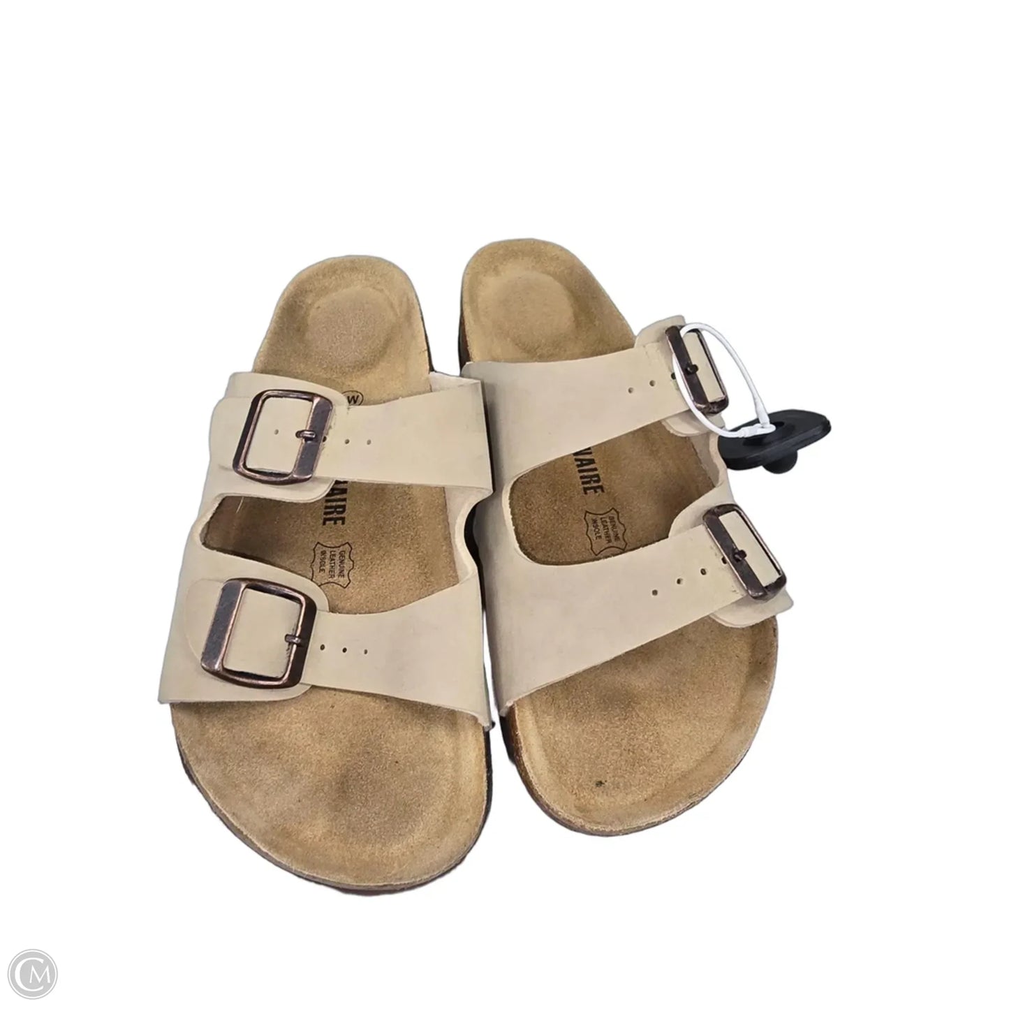 Sandals Flats By Cushionaire In Tan, Size: 8
