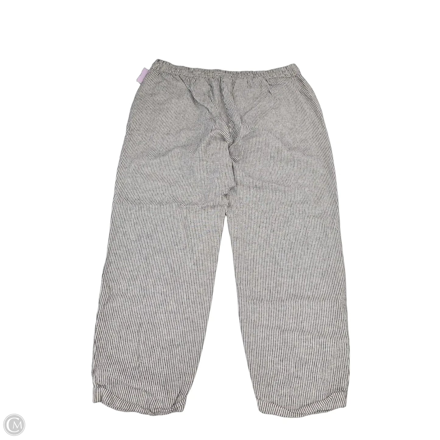Pants Linen By J. Crew In Striped Pattern, Size: 16
