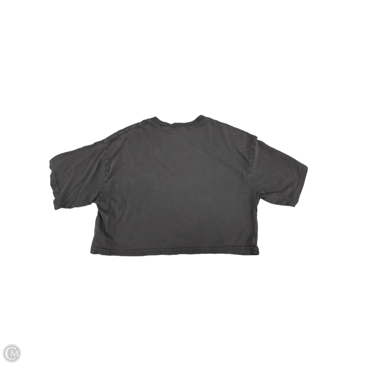 Top Short Sleeve By Forever 21 In Grey, Size: S