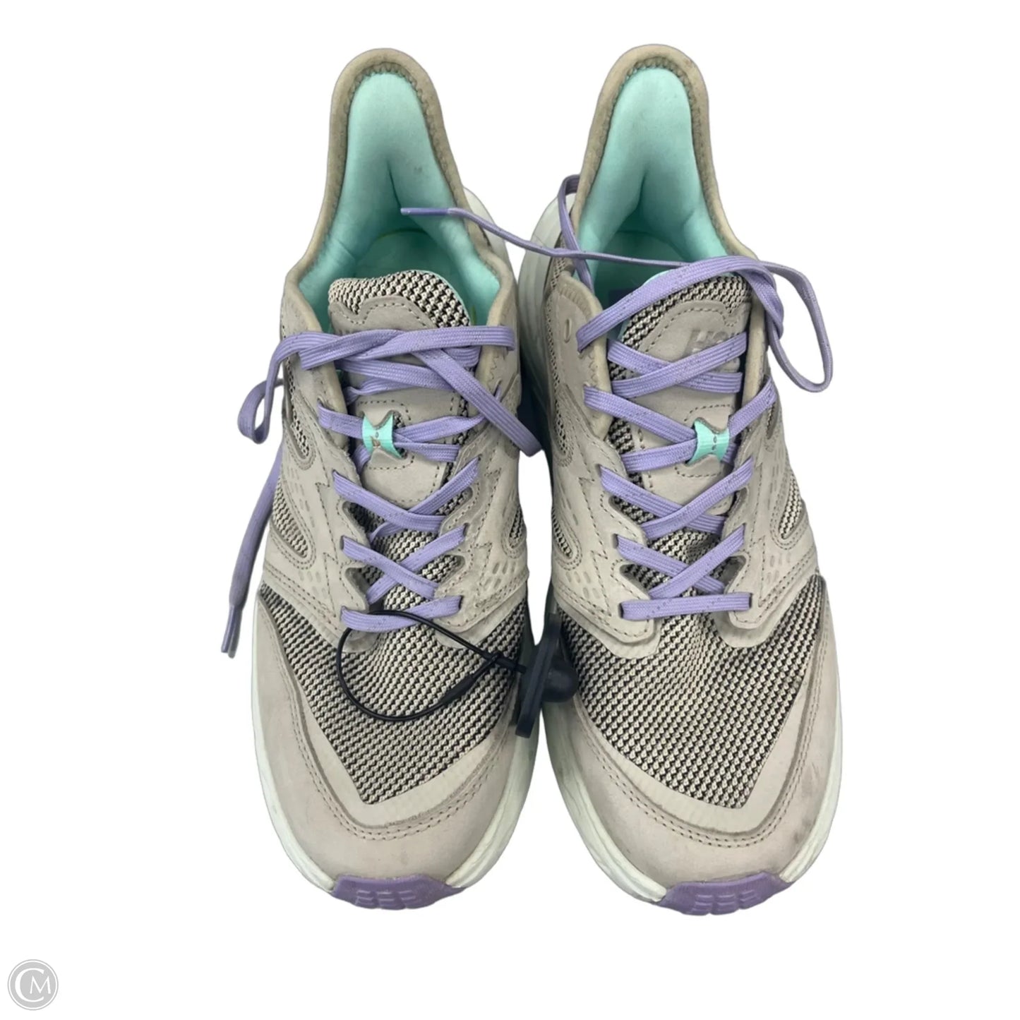 Shoes Athletic By Hoka In Taupe, Size: 10