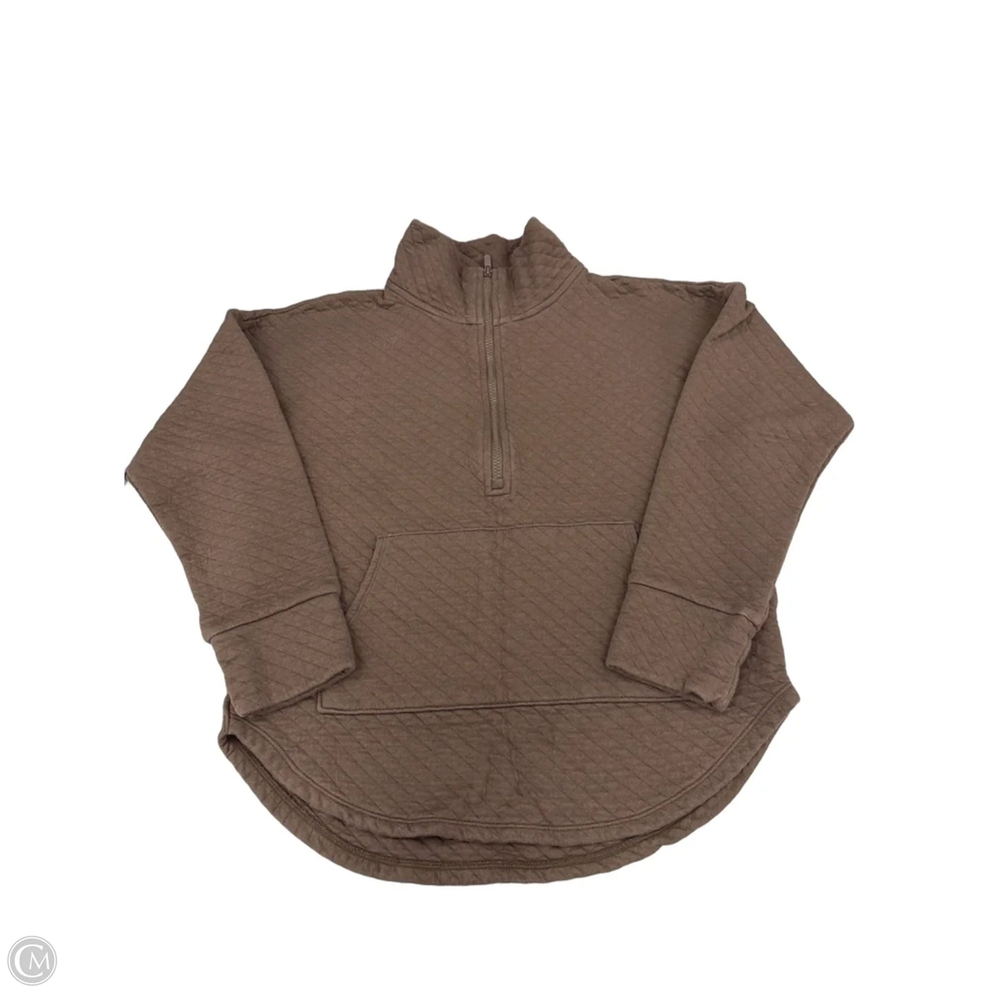 Sweatshirt Collar By Gapfit In Brown, Size: S