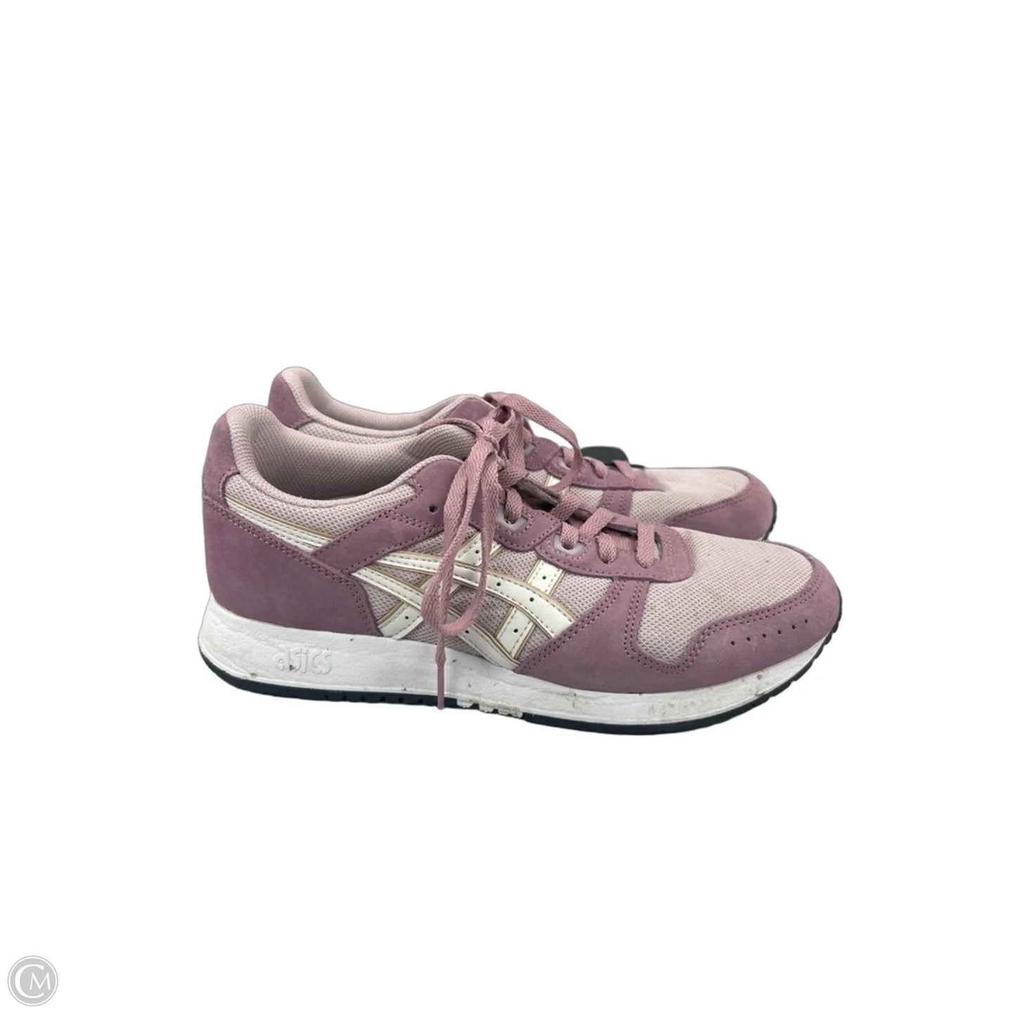Shoes Sneakers By Asics In Pink, Size: 9