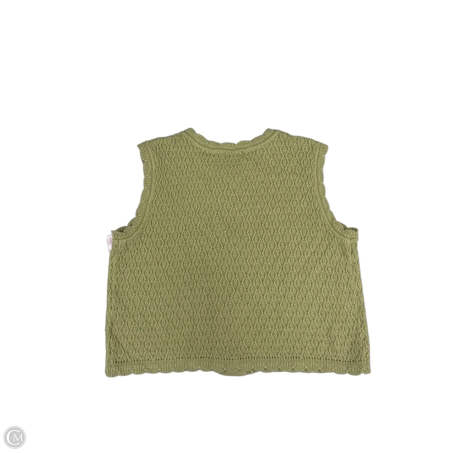 Vest Other By Future Collective In Green, Size: Xxl