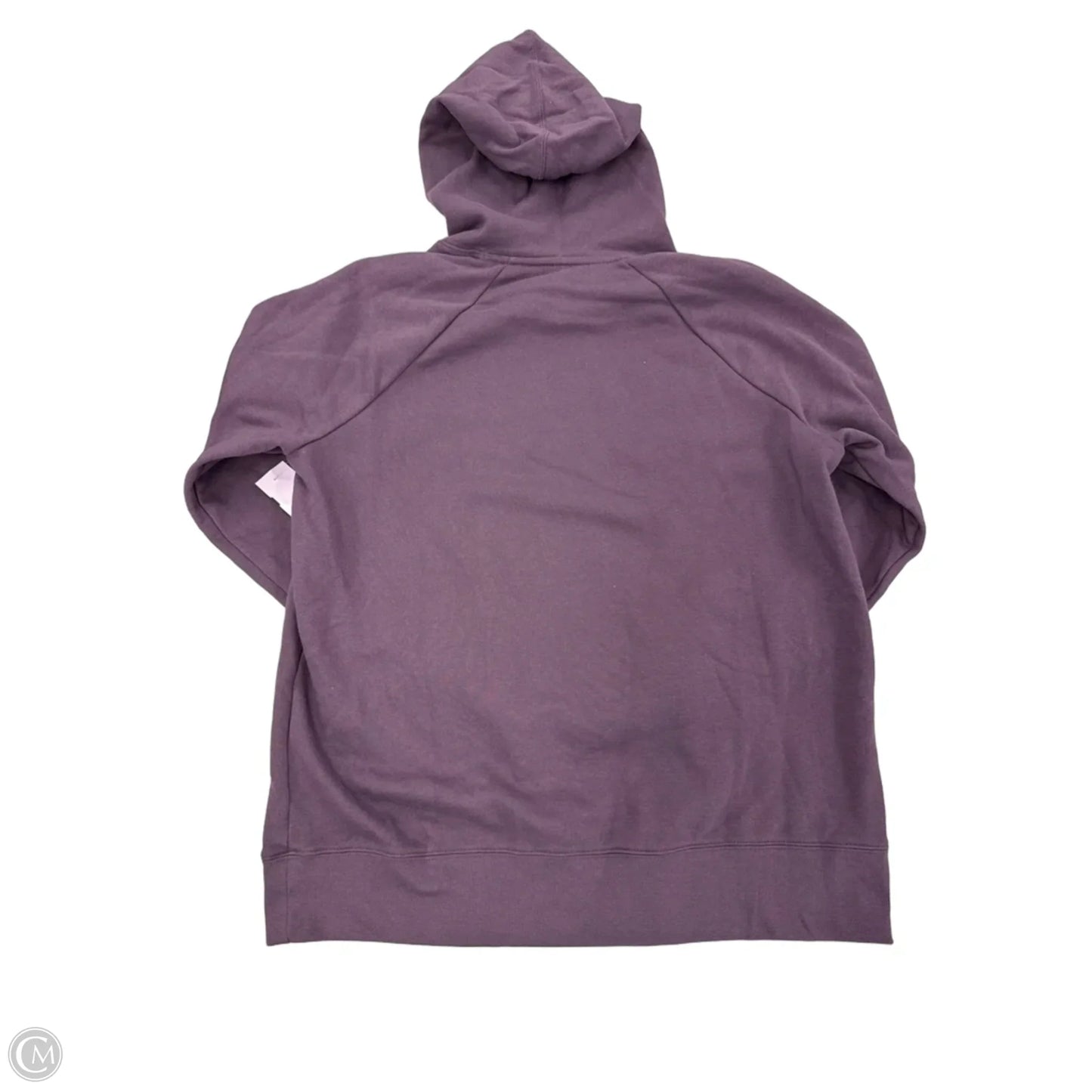 Sweatshirt Hoodie By Under Armour In Purple, Size: L