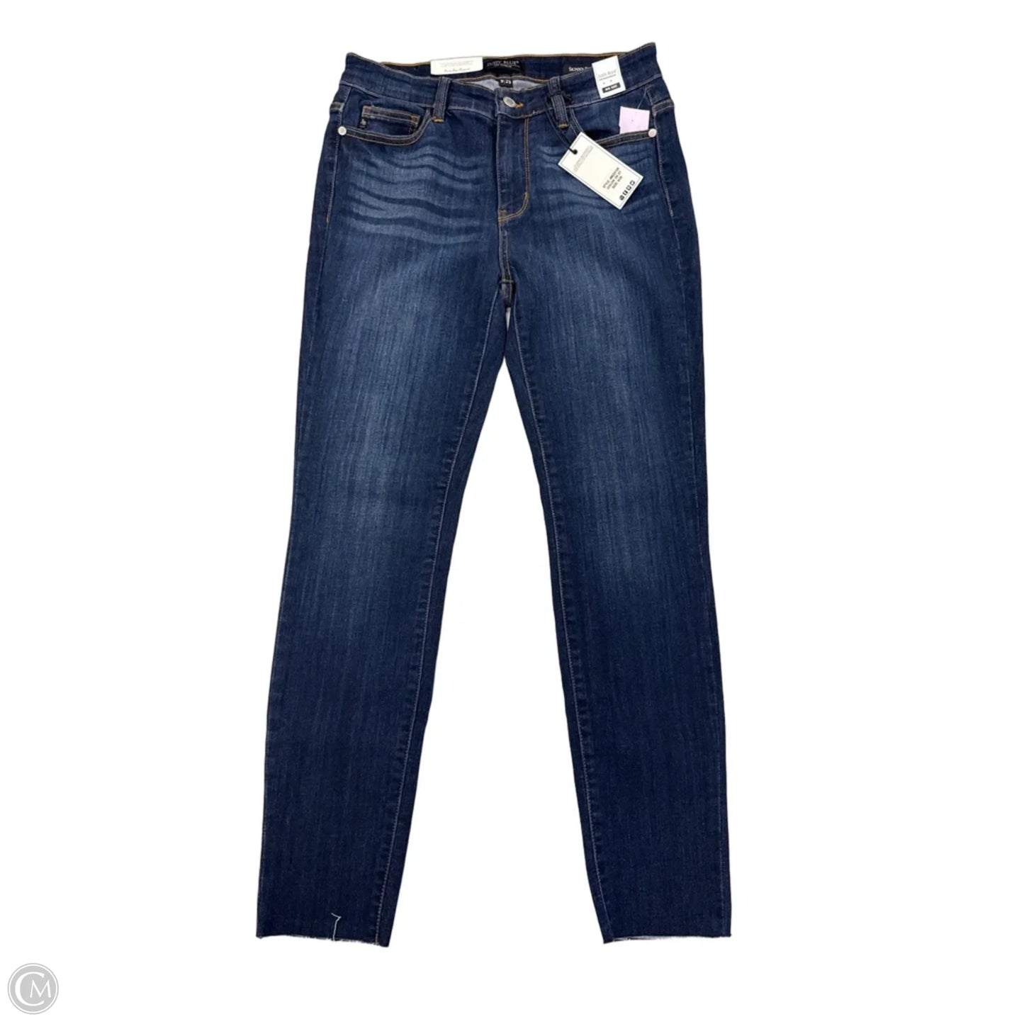 Jeans Skinny By Judy Blue In Blue Denim, Size: 8