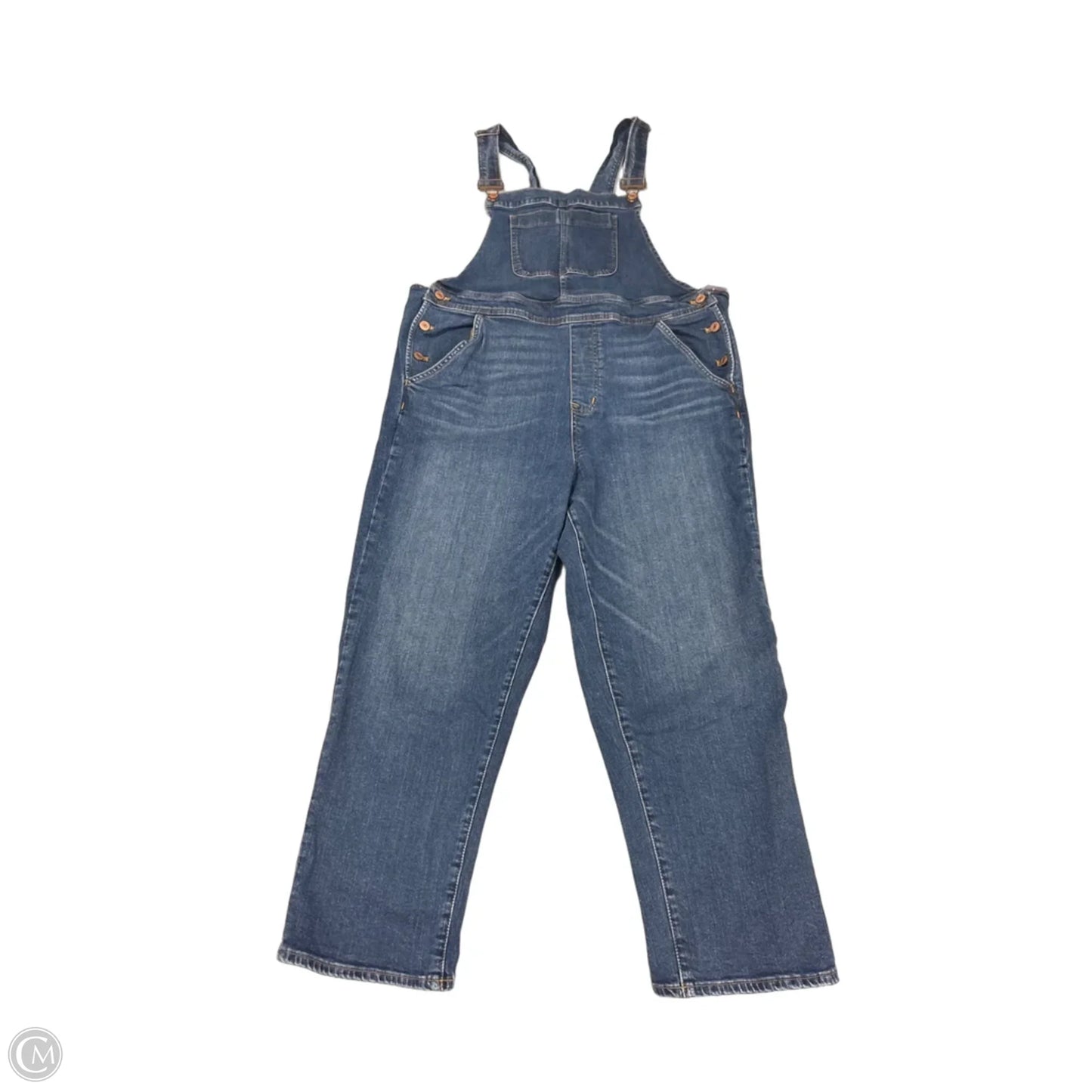 Overalls By J. Crew In Blue Denim, Size: Xl