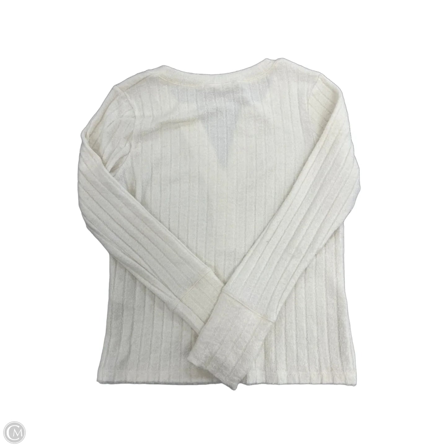 Top Long Sleeve By We The Free In Cream, Size: M