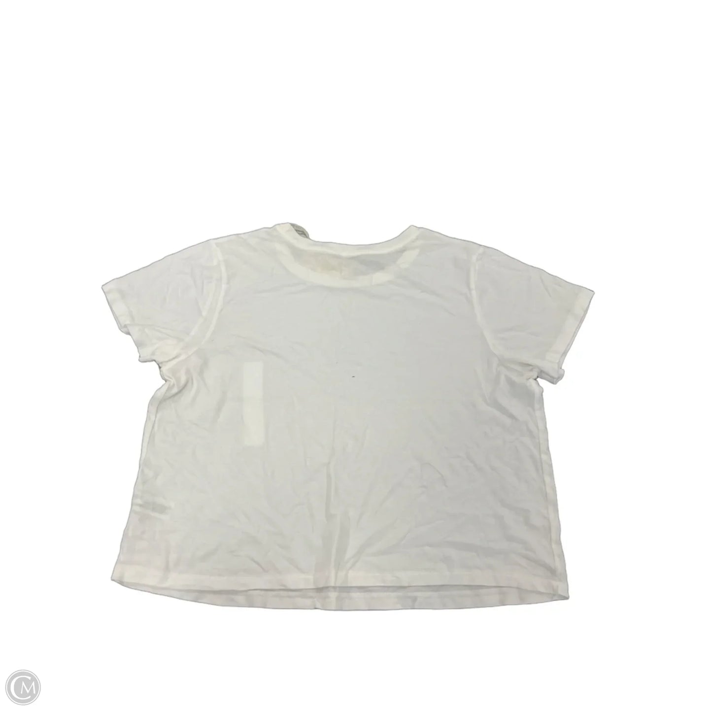Top Short Sleeve By Universal Thread In White, Size: Xxl