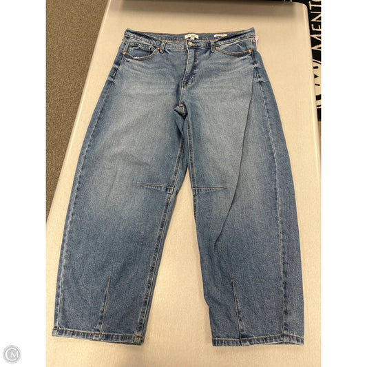 Jeans Straight By Sofia By Sofia Vergara In Blue Denim, Size: 12