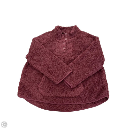 Jacket Fleece By Soma In Red, Size: Xxl