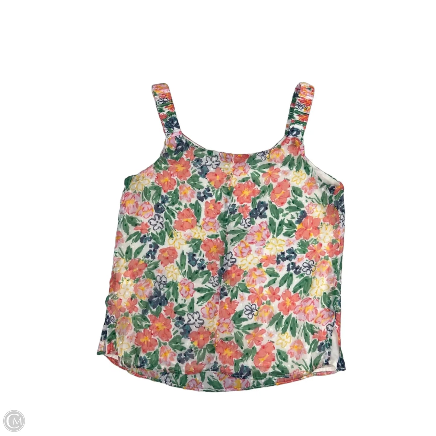 Tank Top By Vince Camuto In Floral Print, Size: S