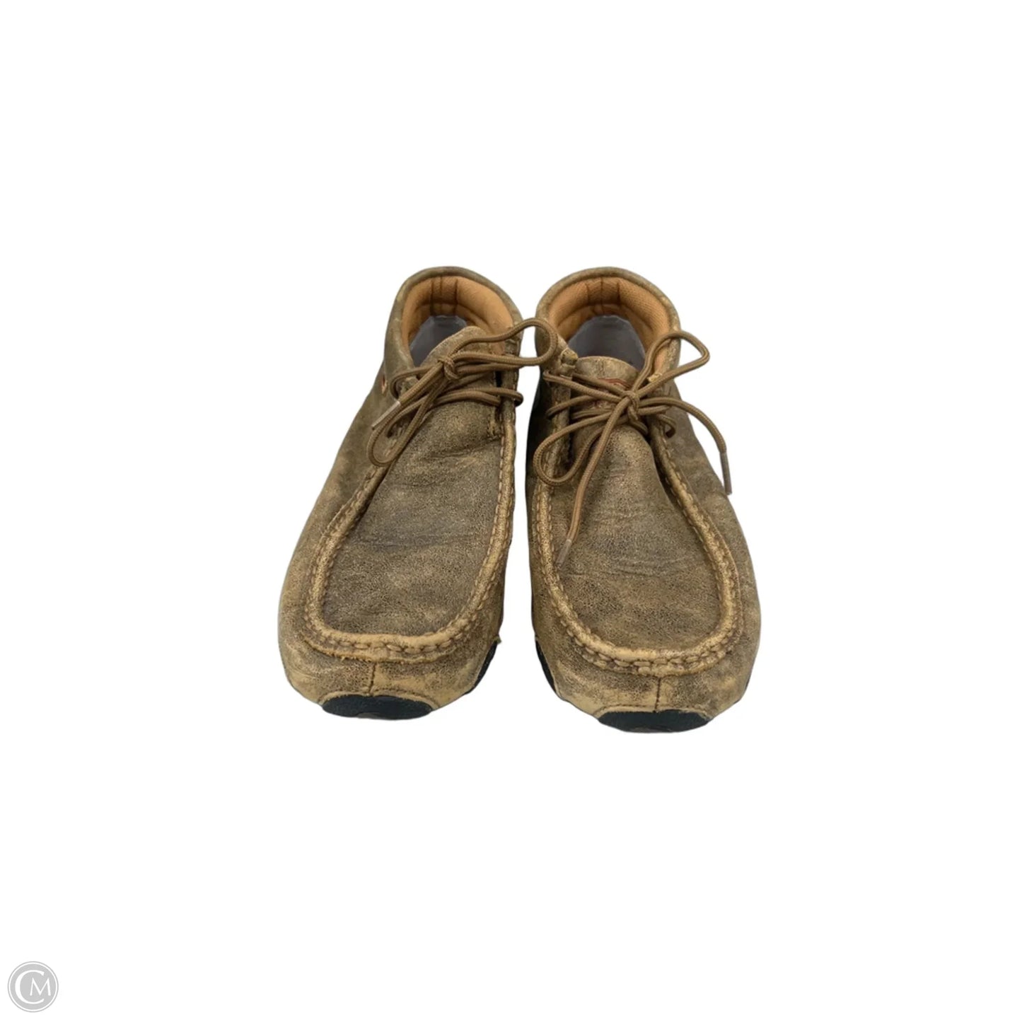 Boots Ankle Flats By Cme In Brown, Size: 8