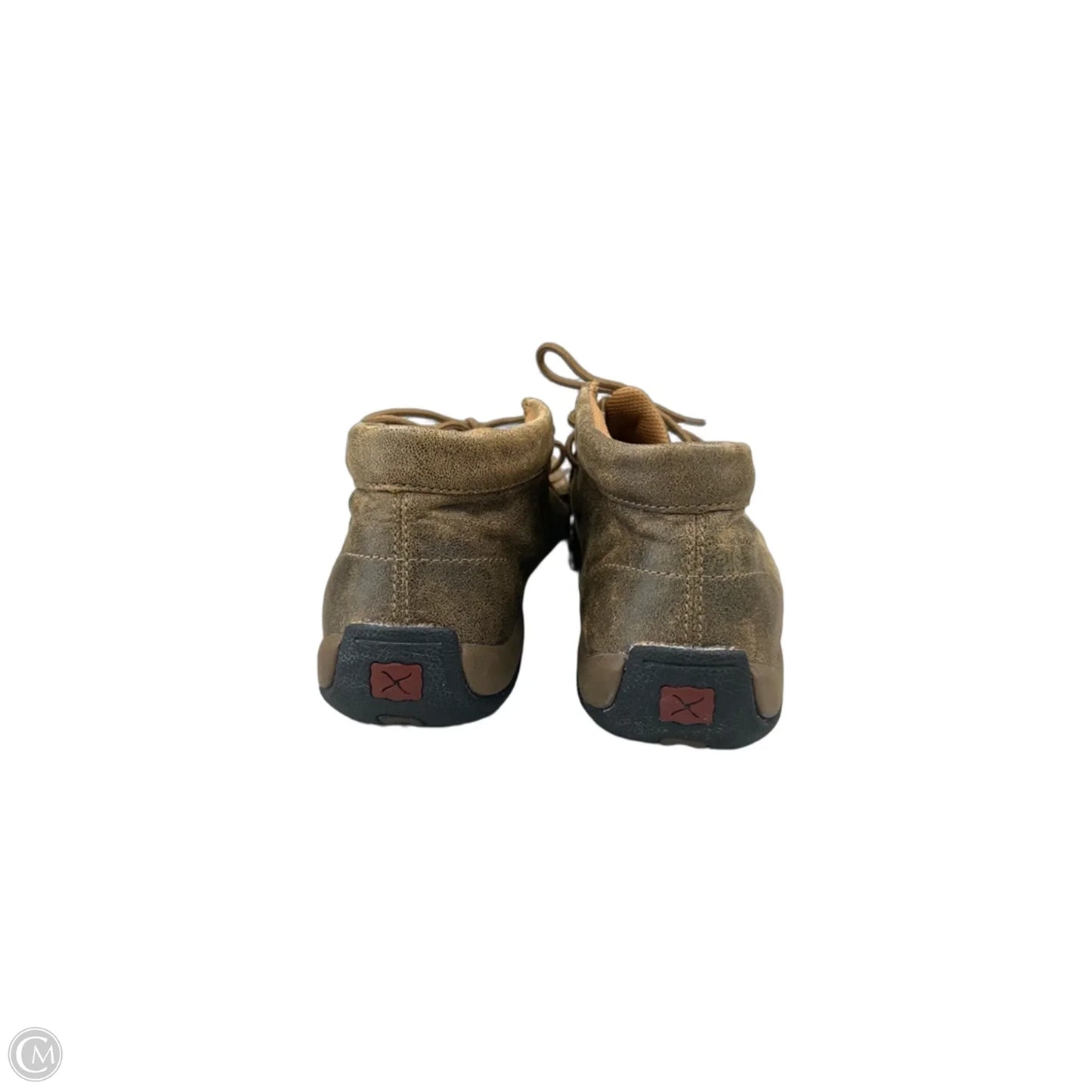 Boots Ankle Flats By Cme In Brown, Size: 8