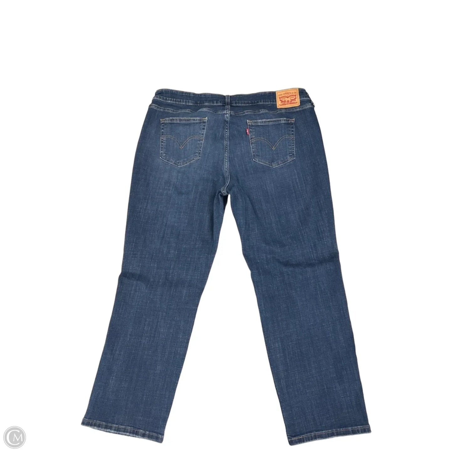 Jeans Boyfriend By Levis In Blue Denim, Size: 20w