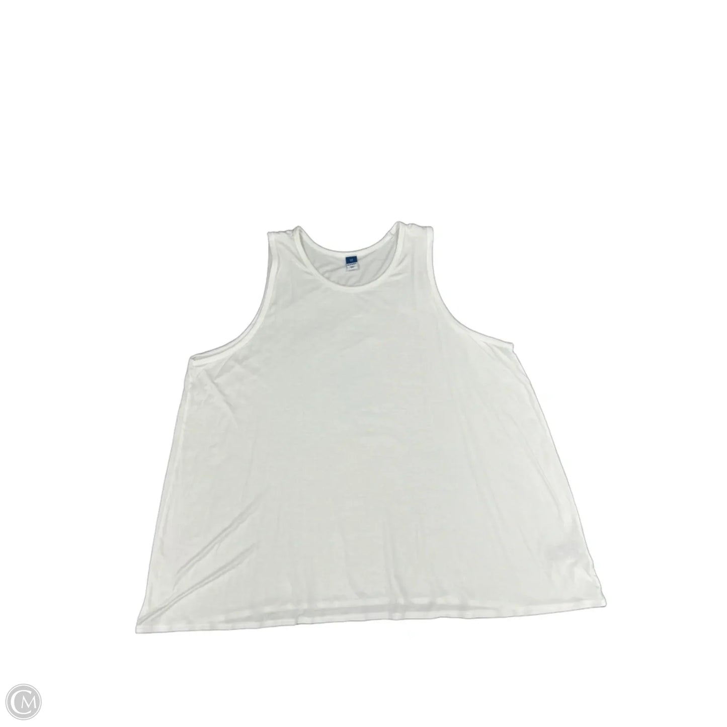 Tank Top By Old Navy In White, Size: Xxl
