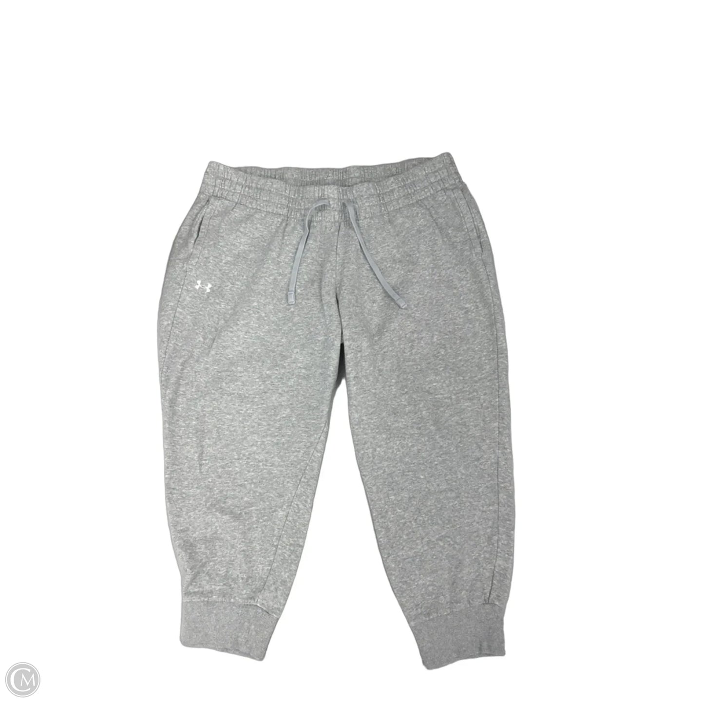 Athletic Pants By Under Armour In Grey, Size: 2x