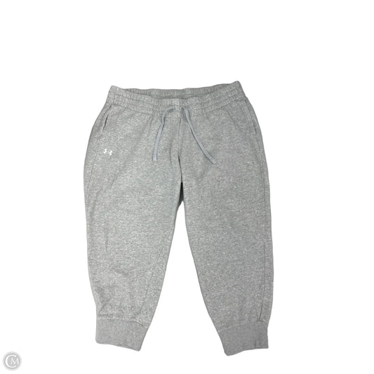 Athletic Pants By Under Armour In Grey, Size: 2x