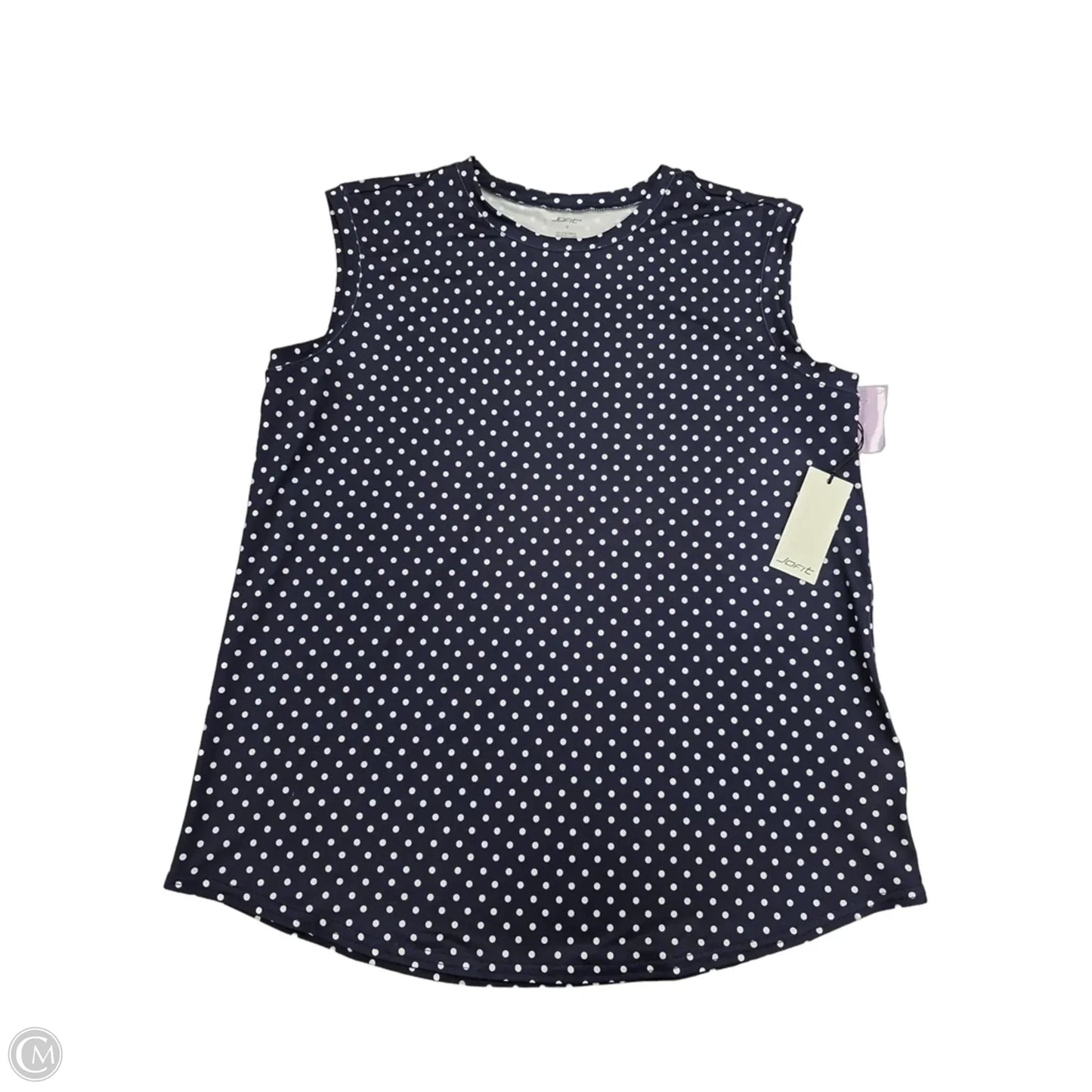 Athletic Tank Top By Jofit In Navy, Size: M