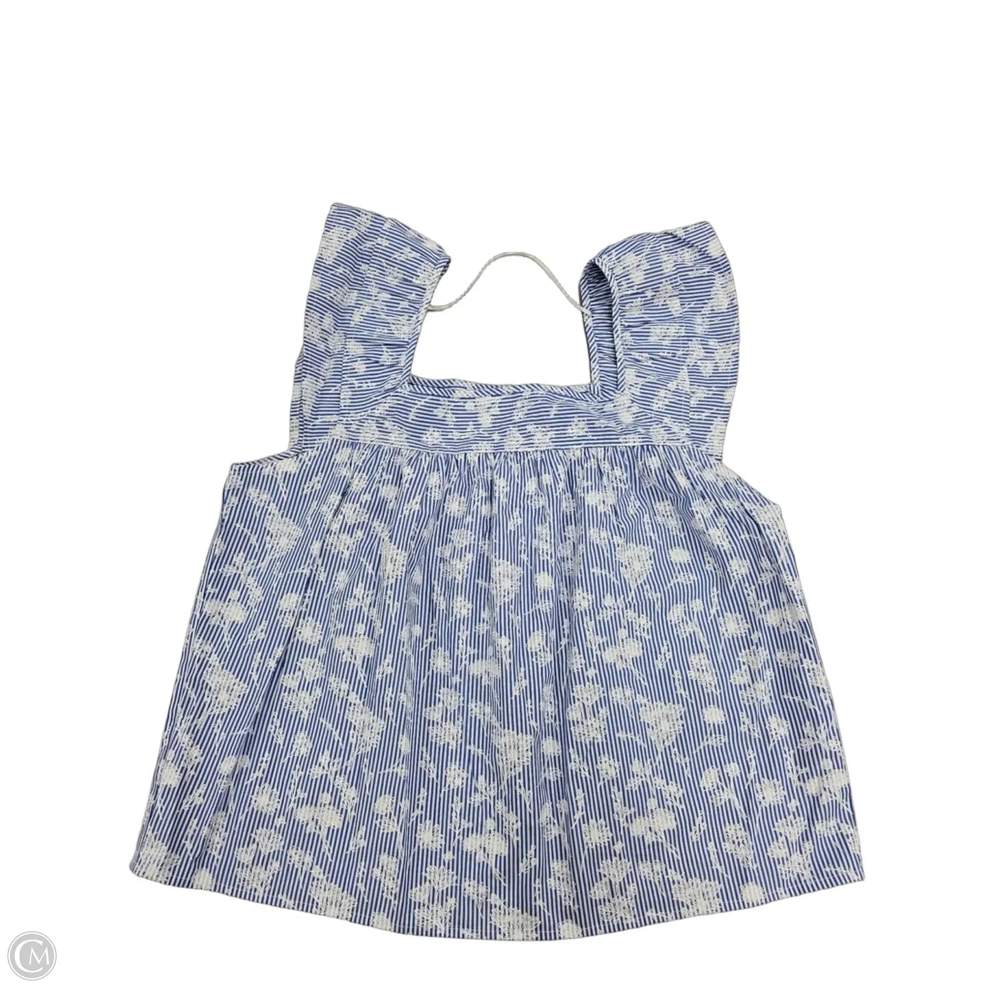 Top Short Sleeve By Liverpool In Blue, Size: M