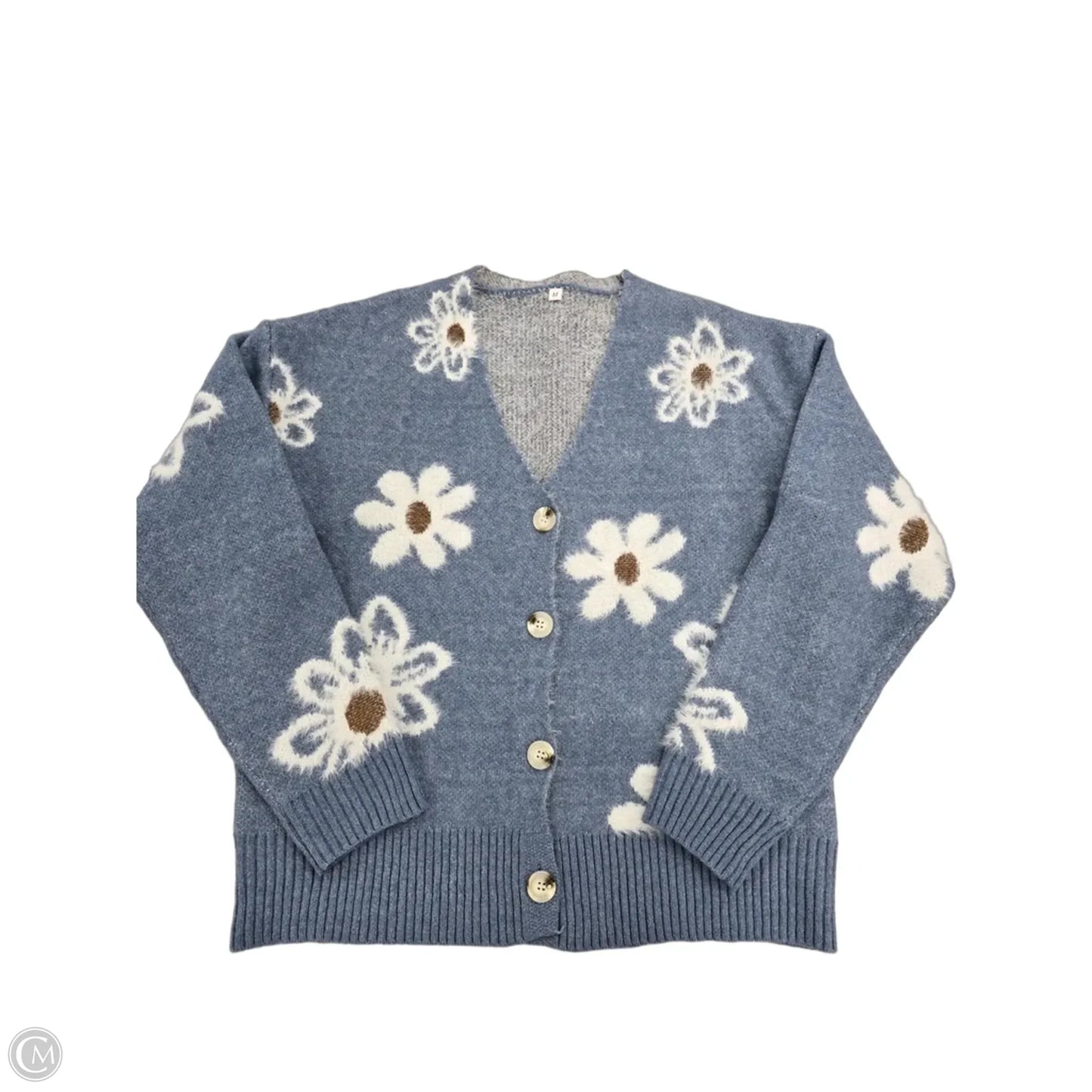 Cardigan By Cme In Blue, Size: M
