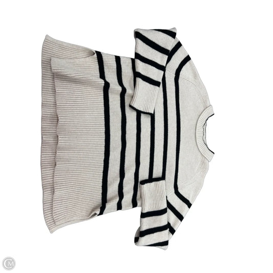 Sweater By A New Day In Black & Cream, Size: L