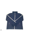 Athletic Jacket By Cme In Blue & White, Size: L