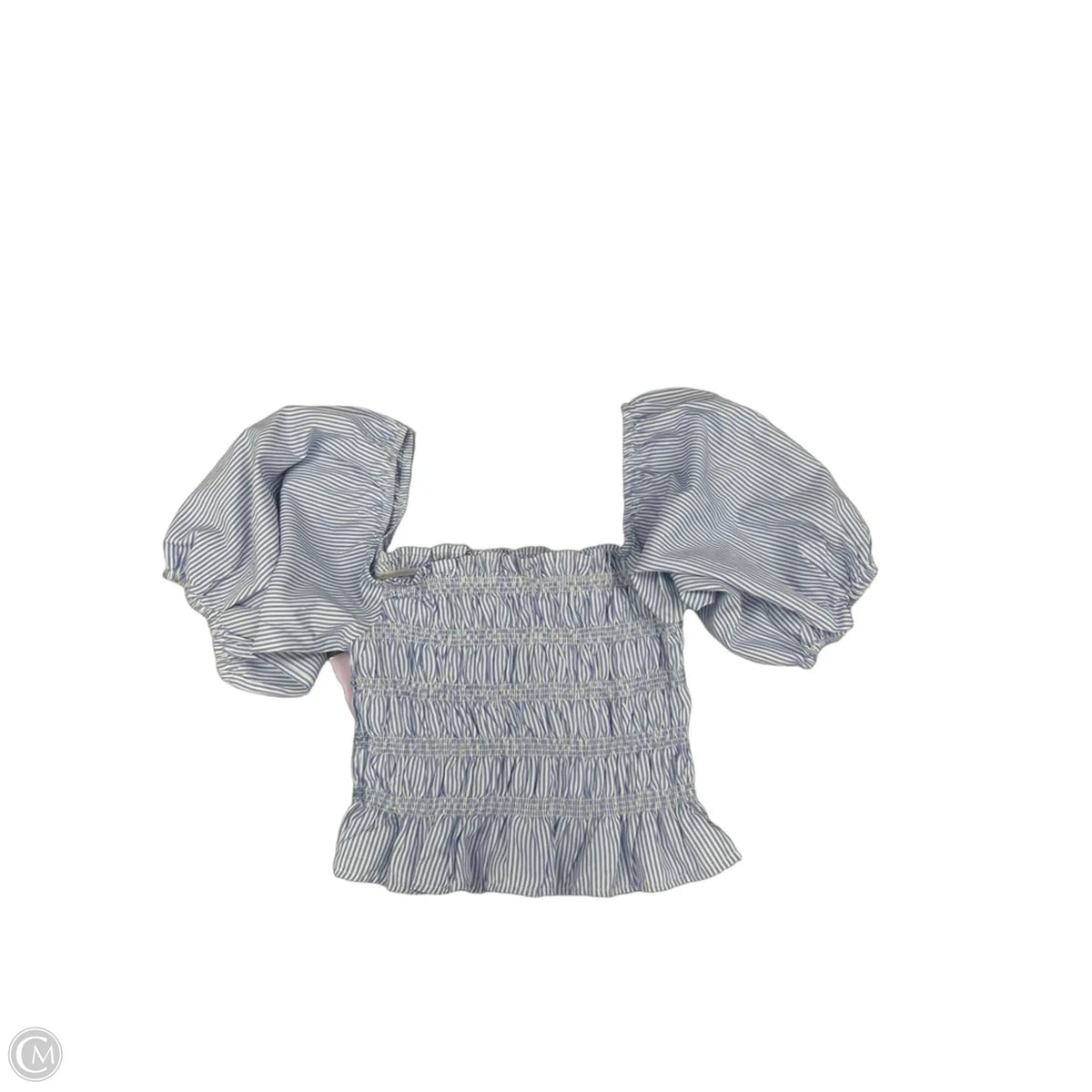 Top Short Sleeve By Hyfve In Striped Pattern, Size: L