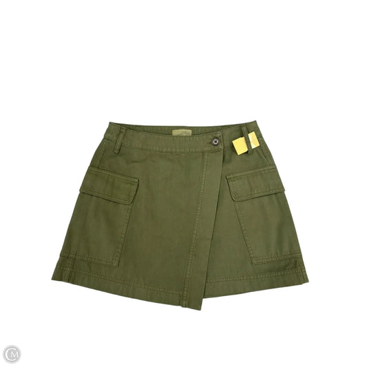 Skirt Mini & Short By Universal Thread In Green, Size: 4