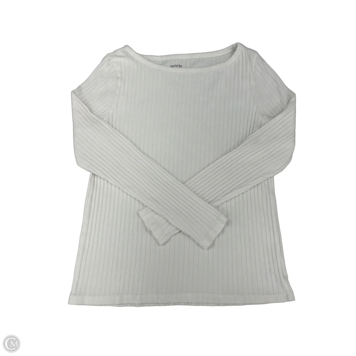 Top 2pc Long Sleeve By Cmf In White, Size: M