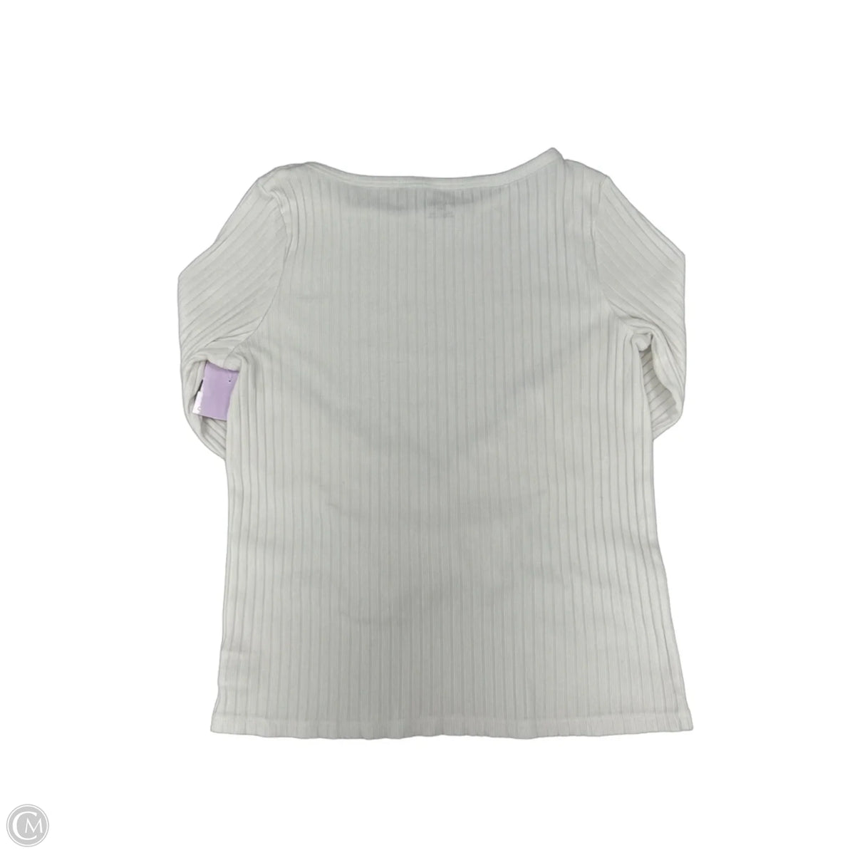 Top 2pc Long Sleeve By Cmf In White, Size: M
