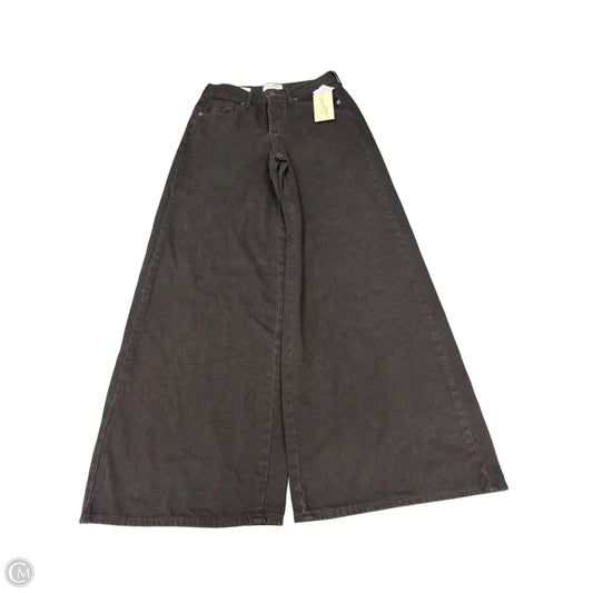 Jeans Wide Leg By Universal Thread In Black Denim, Size: 2