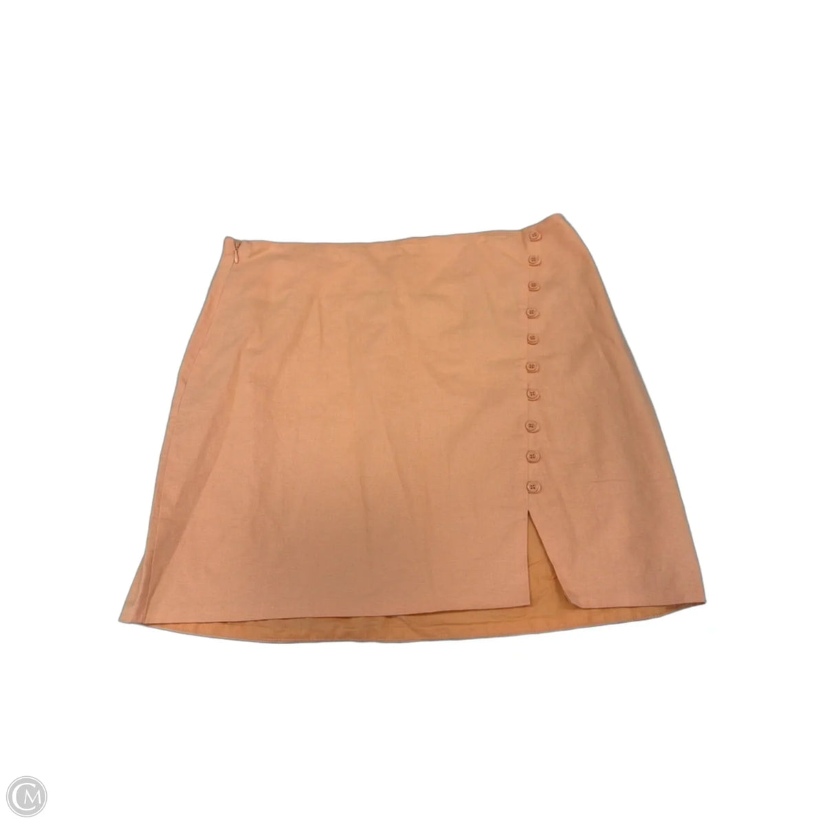 Skirt Mini & Short By Francesca’s In Orange, Size: 12