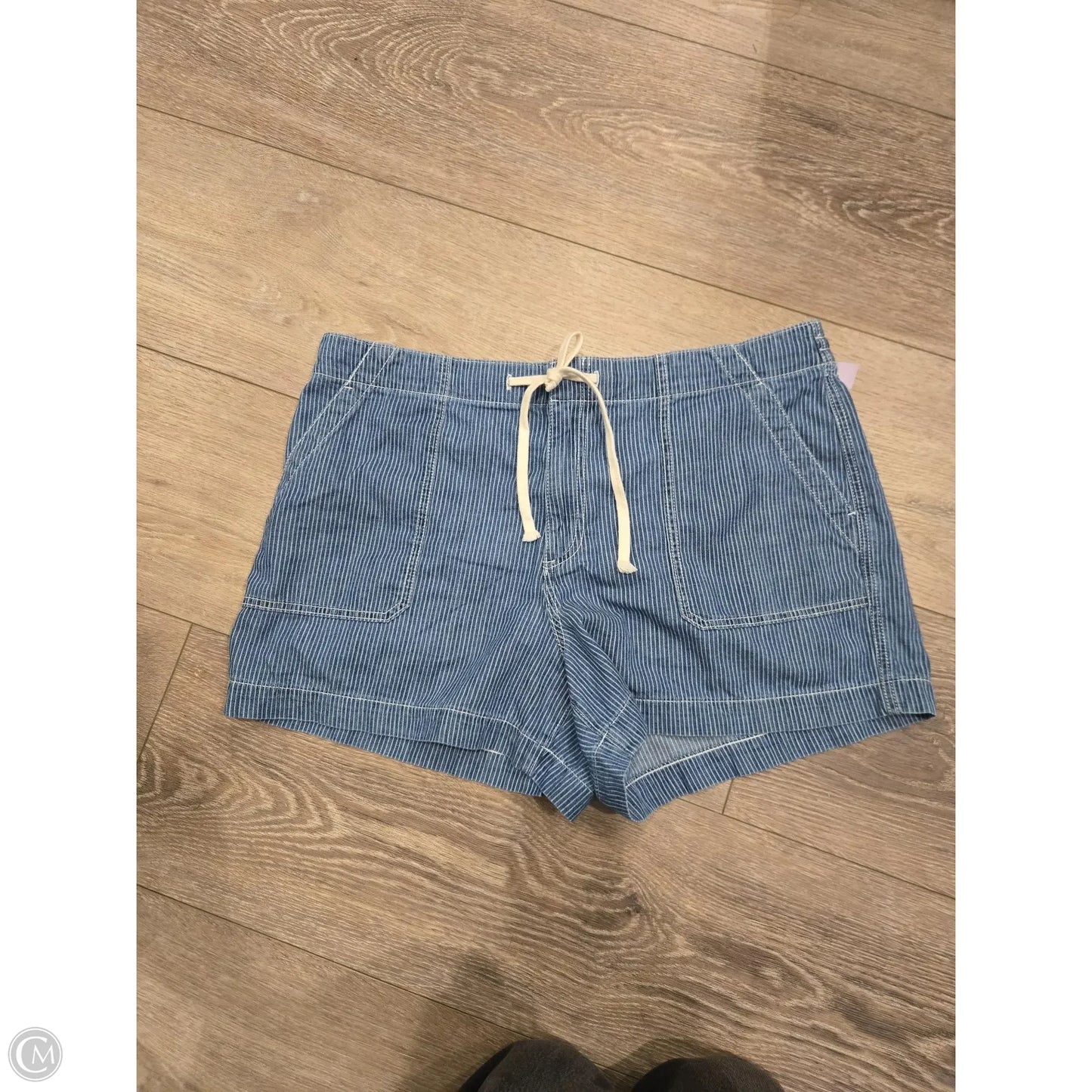 Shorts By Loft In Blue Denim, Size: 16