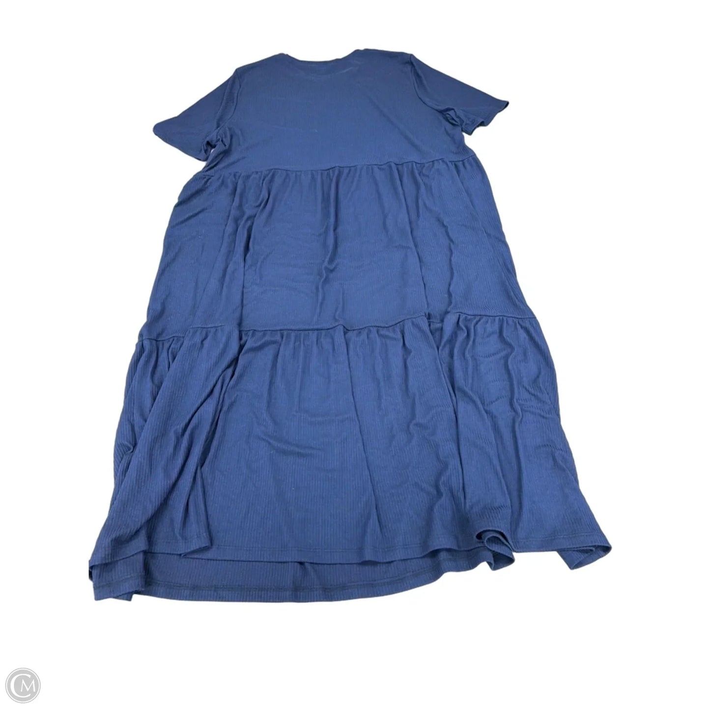 Dress Casual Midi By Cme In Blue, Size: 3x