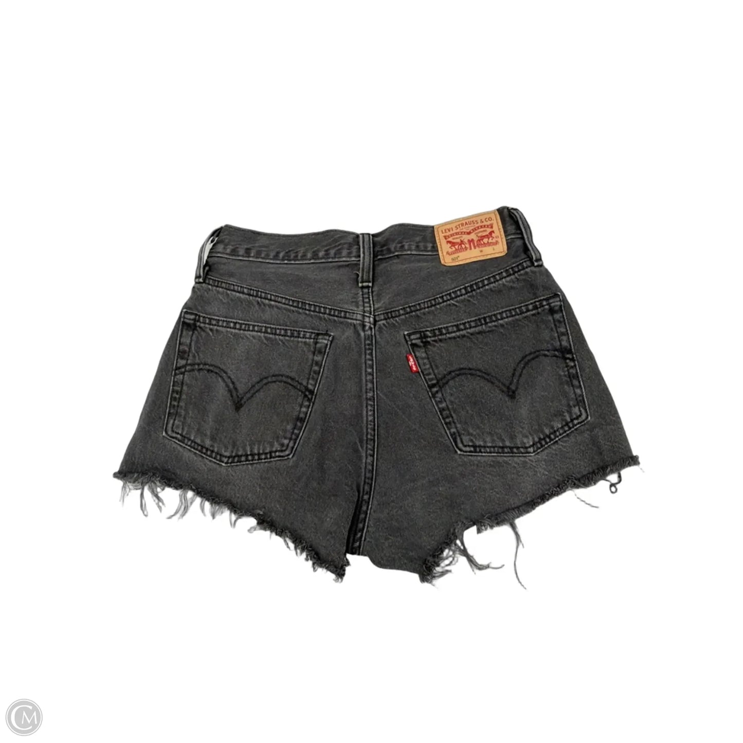 Shorts By Levis In Black Denim, Size: 2