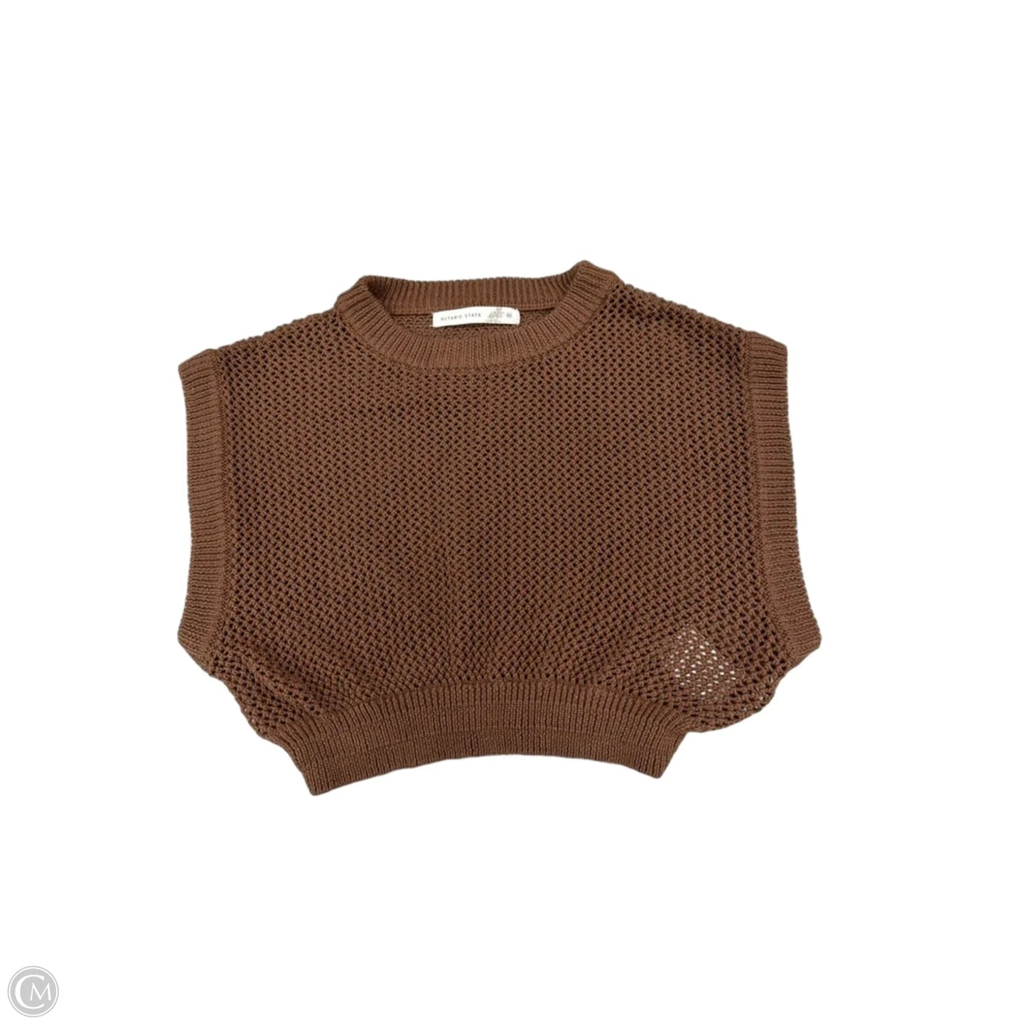 Top Sleeveless By Altard State In Brown, Size: Xxs
