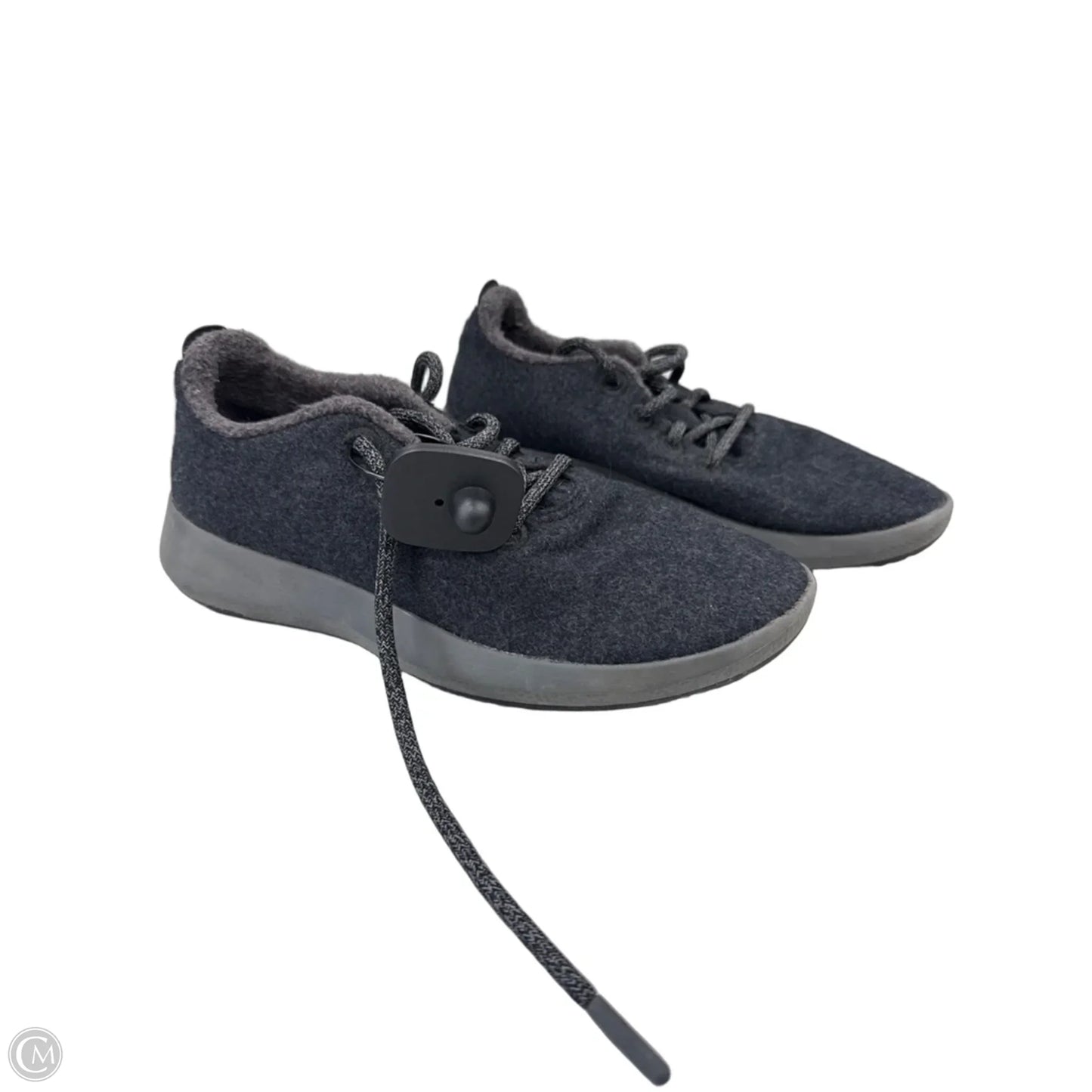 Shoes Sneakers By Allbirds In Black & Grey, Size: 9