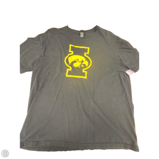 Top Short Sleeve By Gildan In Black, Size: Xl