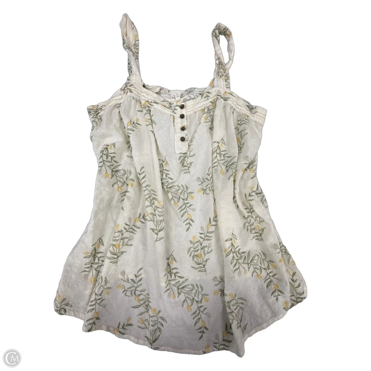 Tank Top By Maurices In Cream, Size: L