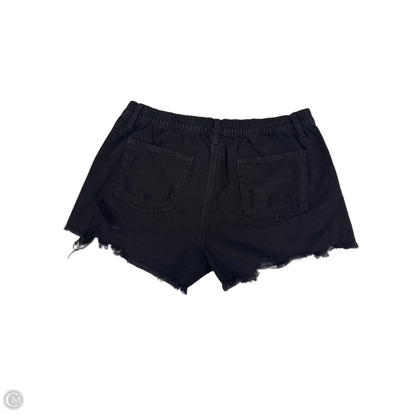 Shorts By Aerie In Black Denim, Size: 12