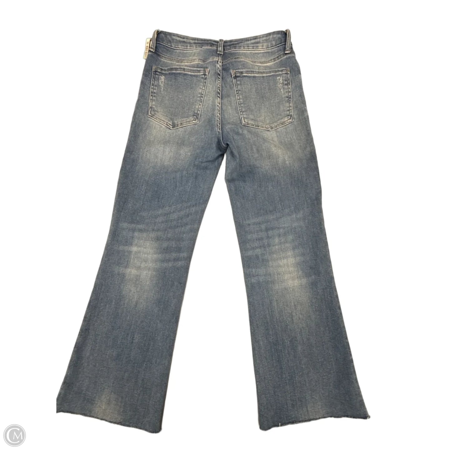 Jeans Flared By Kut In Blue Denim, Size: 6