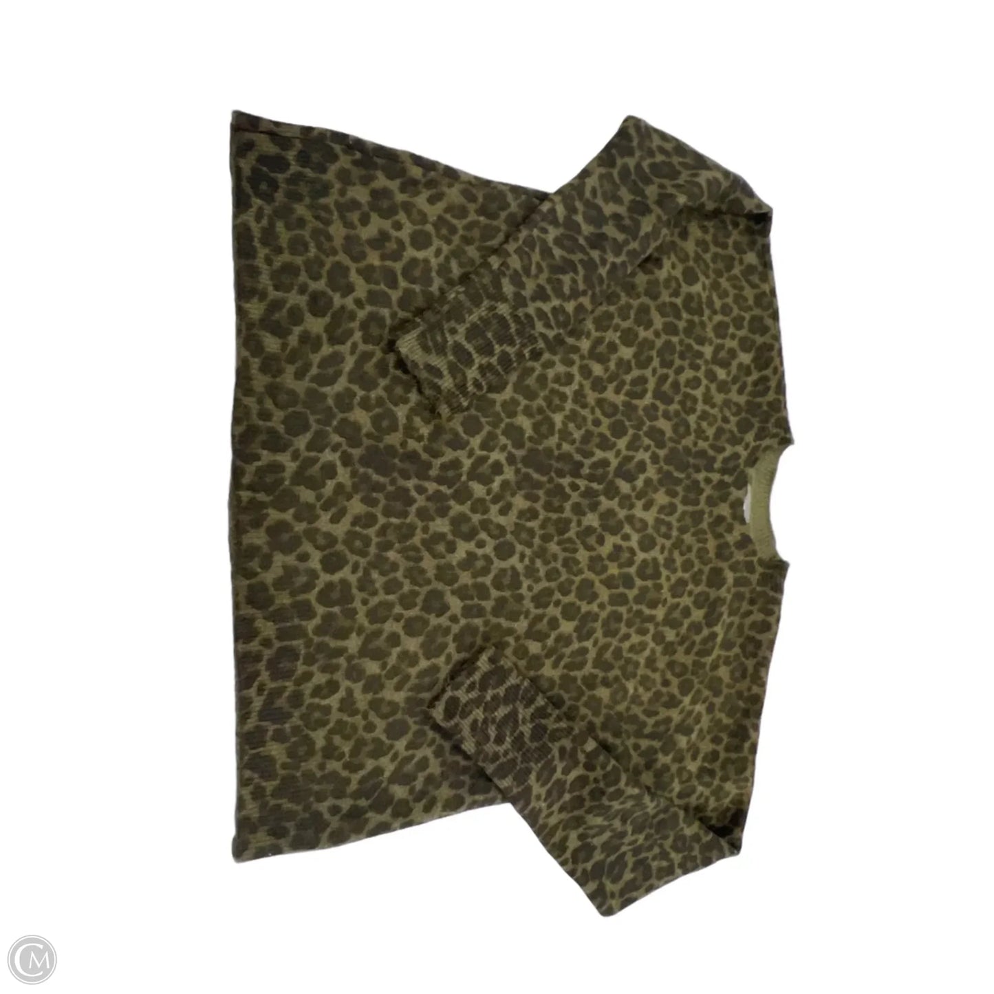 Sweater By Vince Camuto In Animal Print, Size: Xs
